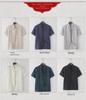 Men's Summer Thin Linen Tang Suit - Short-Sleeved Top for Middle-Aged & Elderly