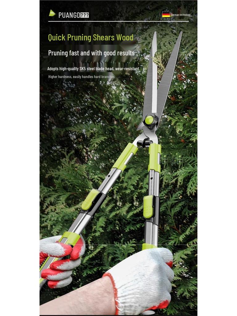 Heavy-Duty Pruning Shears for Thick Branches, Flowers, and Grass