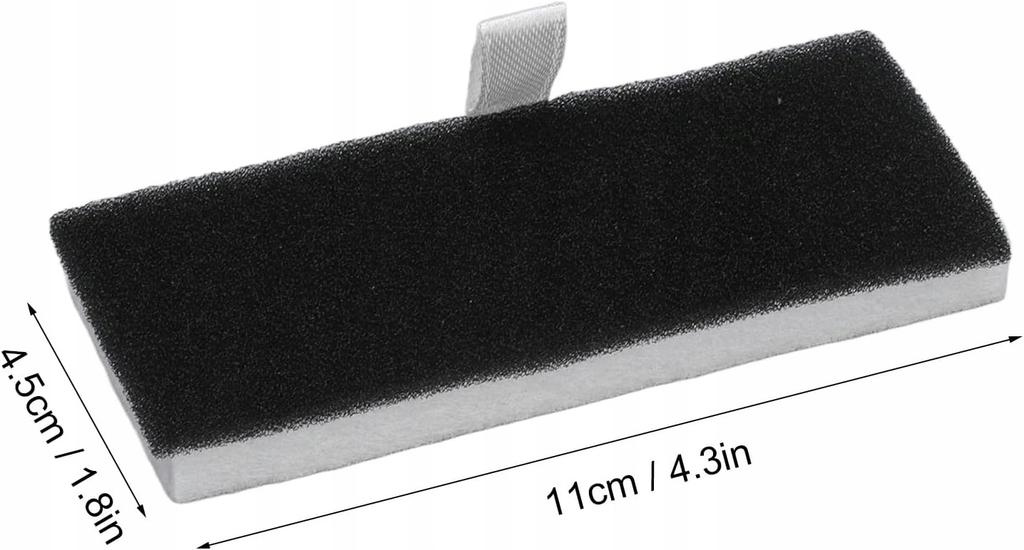Szczotki Boczne Do Roborock S50, S6 S8, S8 Ultra Revo Q Mop 2 Pro - Czarne