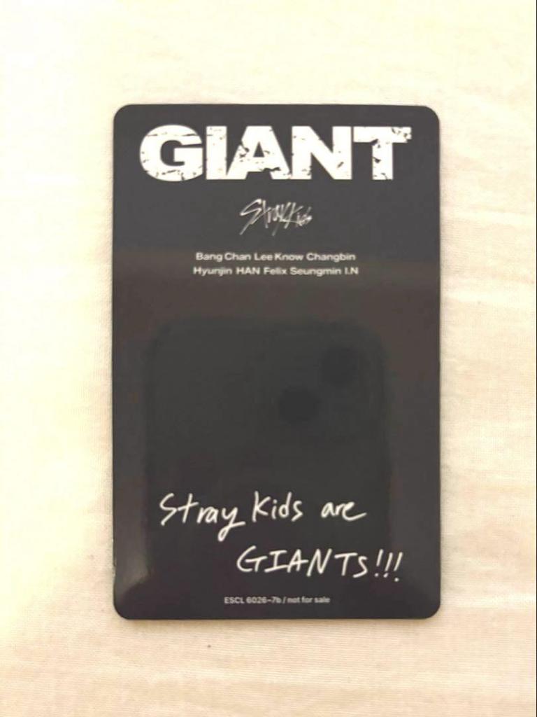 [USED] GIANT First Press Limited Edition B Seungmin Trading Card