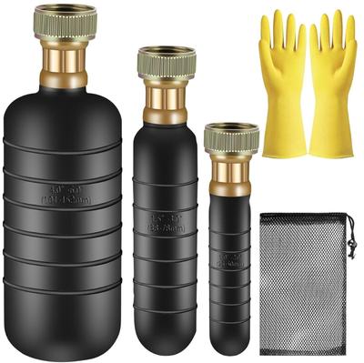 Heavy Duty Rubber Pipe Unclogger Tool Multi Size Drain Cleaner Easy Use Drain Unclogging Device for 1in To 6in Pipes