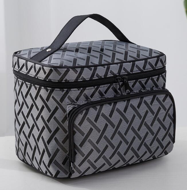 Nowa kosmetyczka Modne pudełko na kosmetyki z zamkiem błyskawicznym Duża pojemność Kosmetyczki podróżne do makijażu