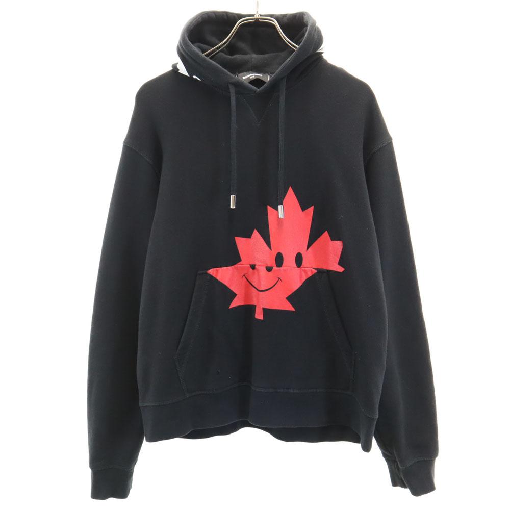 

DSQUARED2 сделано в Италии Парка с длинным рукавом XXS черный пуловер Женский Б/У