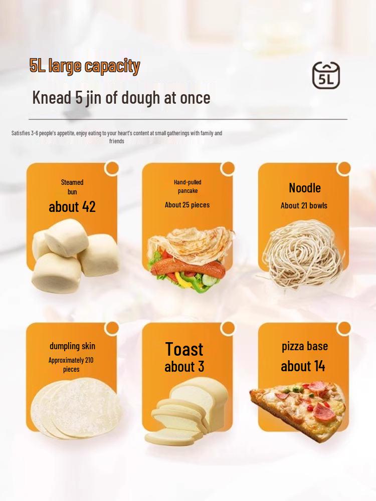 2025 German Fully Automatic Dough Mixer: Compact Multifunctional Kneader and Proofer