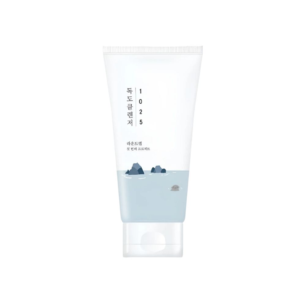 ROUND LAB 1025 Dokdo Cleanser Cleansing Foam Gentle Hydrating Facial Cleanser 150ml
