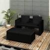 VidaXL Garden Lounge Set 3 Pcs with Cushions Patio Furniture Terrace Furniture Garden Furniture Outdoor Furniture 313129
