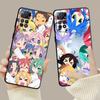 Cartoon Funny Lucky Star Case For Xiaomi Redmi Note 12 11t 11s 11 10 8 Pro 9 9s 9t 8t For Mi 10 8 9a 9c 10c 12c K40
