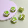 100pcs Resin Fruit Cream Cake Miniature Mini Food Play Decor DIY Kitchen Play Toys Flatback Cabochon Doll House Accessory