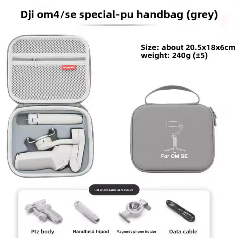 Suitable for DJI Osmo OM SE/OM4 OM5 OM6 Portable Storage Bag Handheld Gimbal Stabilizer Storage Box Accessories