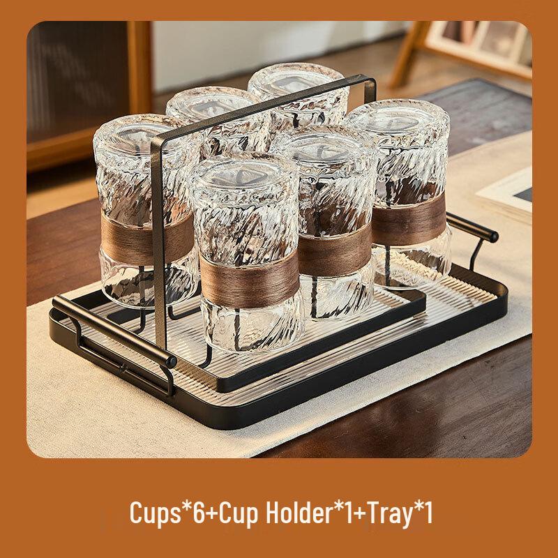 High Borosilicate Heat-Resistant Glass Teacup Set