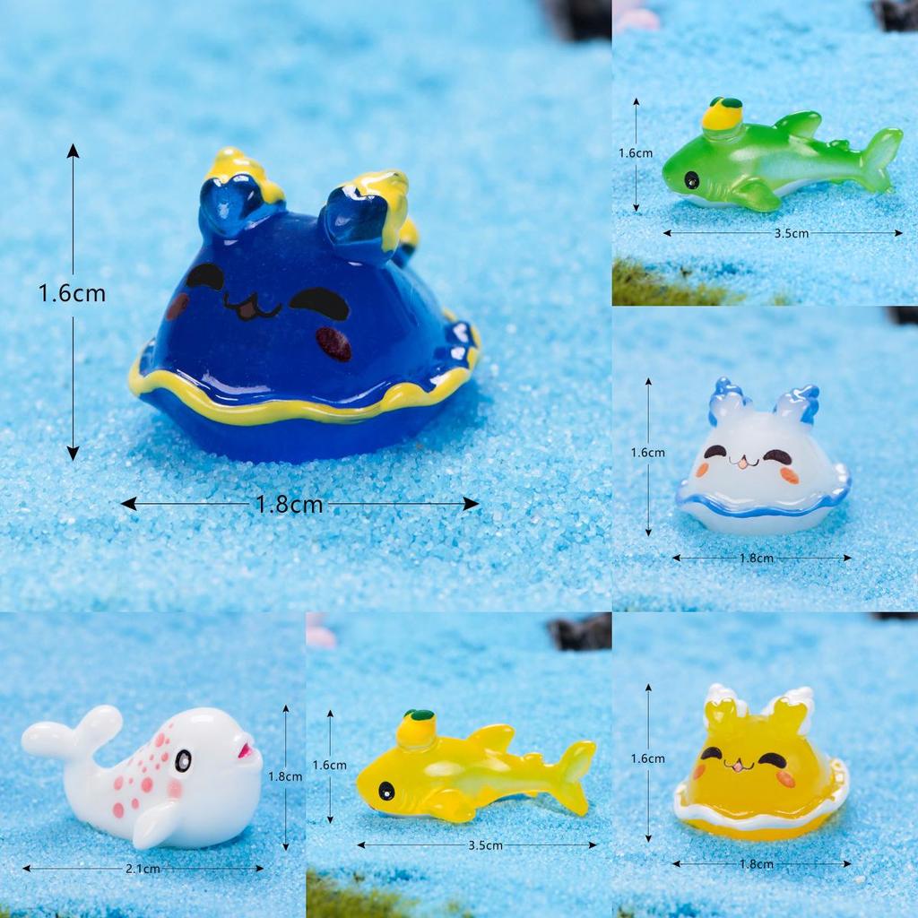 Cute Plastic Ocean Animal Toys Ideal For Kids Colorful Underwater Adventure Playset