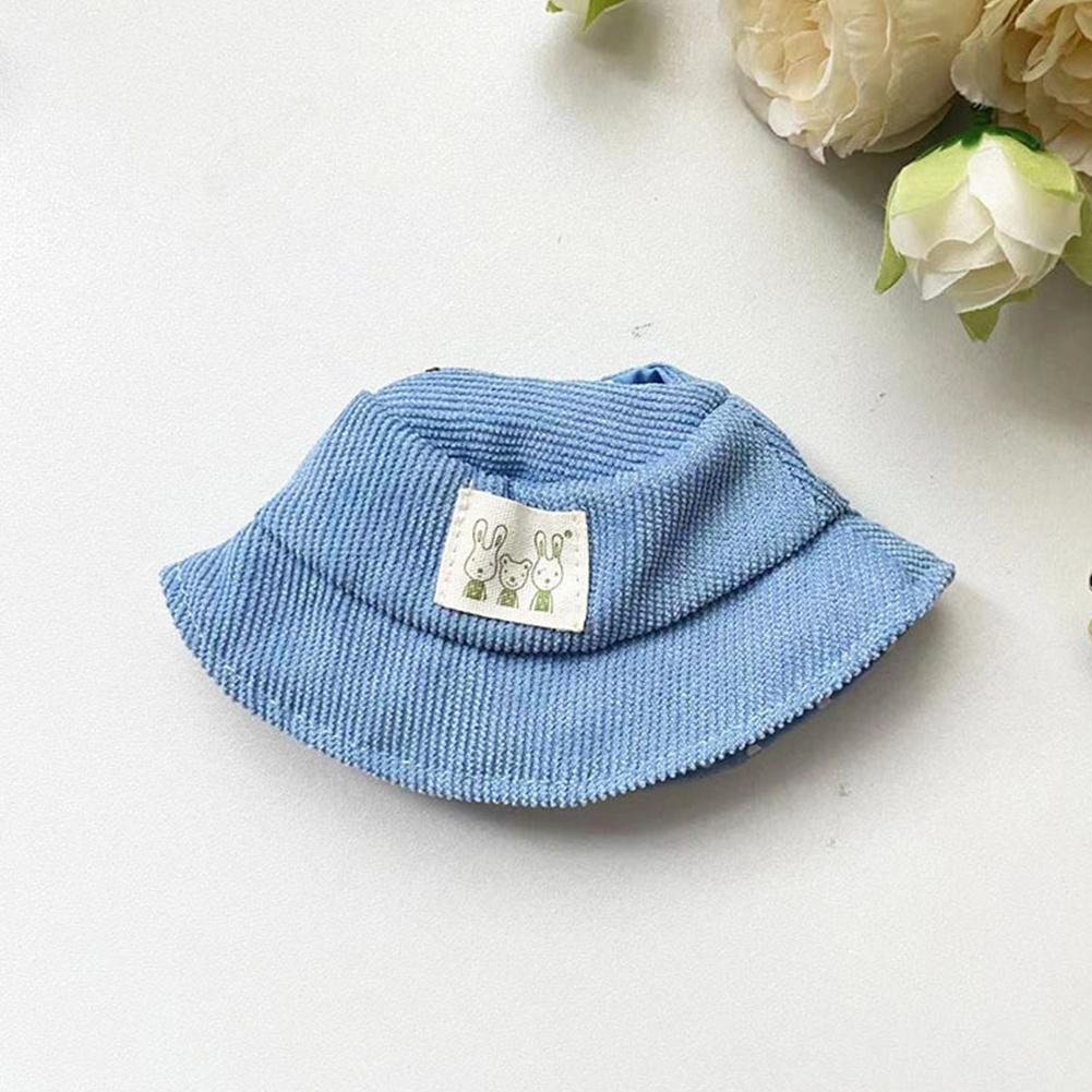 Doll Hat for 17cm Labubu Color Match Hat Kawaii Cute Doll Accessories Kids Girls Toys