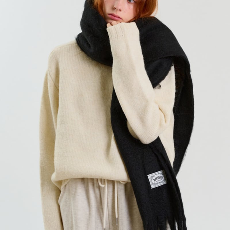 RAVEROUS Weicher gebürsteter Schal_5 Farben