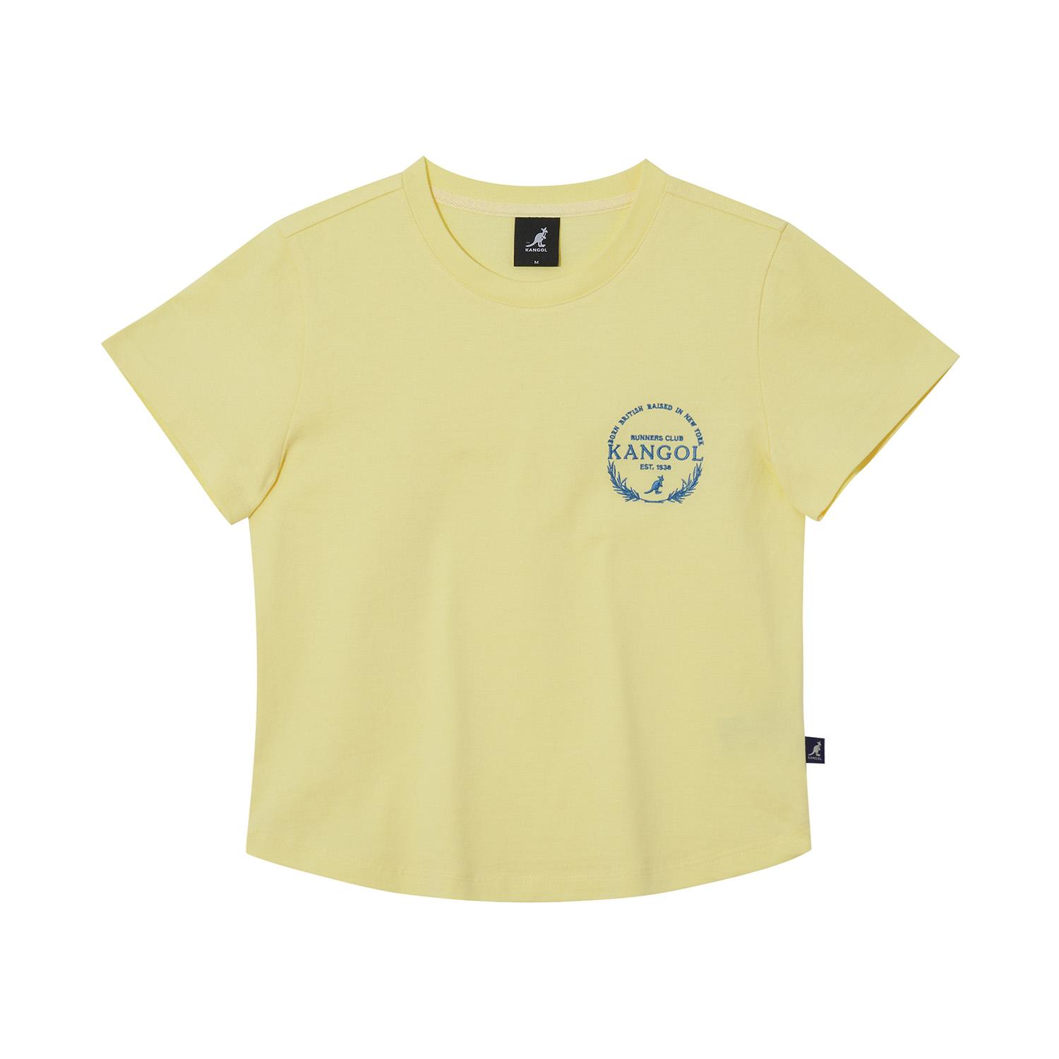Kangol Women S Laurel T-Shirt 2799 Lemon Lemon/S