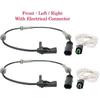 2 X ABS Wheel Speed Sensor Front L/R W/Connector Fits OEM# 34526791224 BMW 12-20
