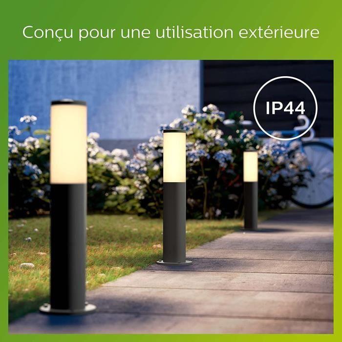 Outdoor Pole Lamp - UTRECHT - Anthracite Pole - 1x20 W - High Voltage
