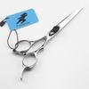 6.0-Inch Shining Walker Turtle Pattern Hairdressing Scissors - Straight, Bangs, and Thinning Scissors.