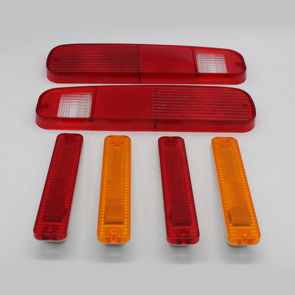 Car Portable Taillight Truck Side FendersKit Indicator Lamp Durable Fit for F-150 F150 F250 Econoline High Transmittance