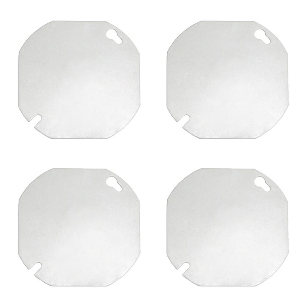 Heavy Duty Galvanized Steel Octagonal Electrical Box Covers Household Daily Use Dust Cover Cover
