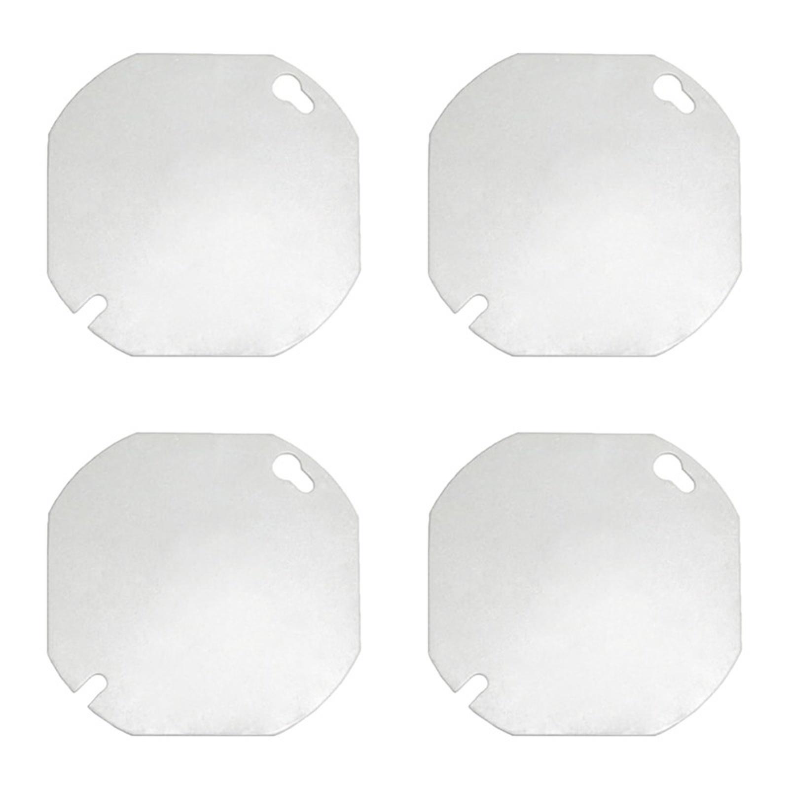 Прочные Оцинкованные Стальные Восьмиугольные Электрические Коробки Крышки Бытовые Ежедневное Использование Пылезащитная Крышка Крышка one size