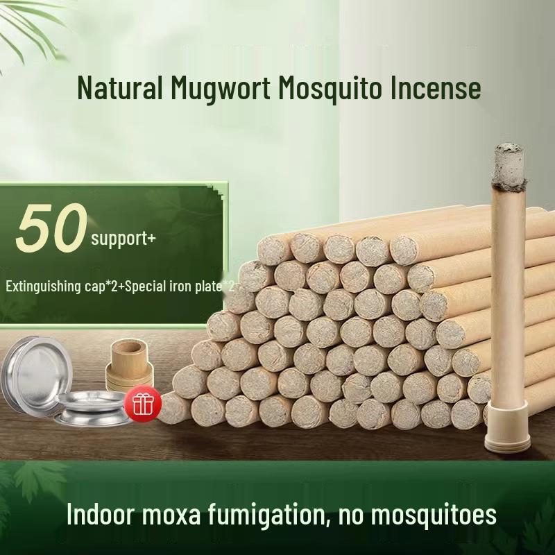 Mugwort Mosquito Repellent Incense Sticks - Indoor Use