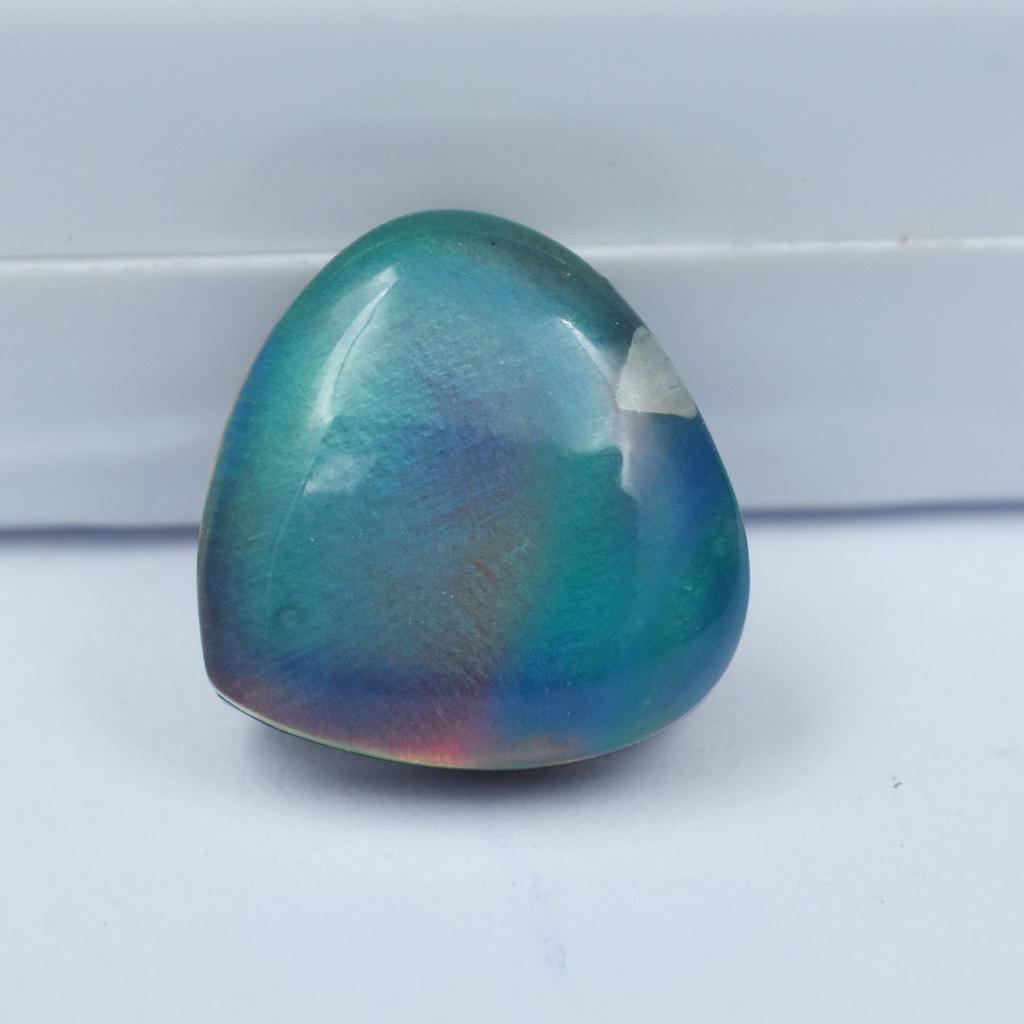 Lab-Created Opal Loose Gemstone Multi-Color 6.60 ct Pear Cut October Birthstone for Gem Collections