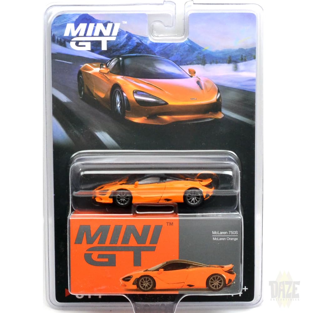 MINI GT 164 Scale MiJo TOYS - McLaren 750S (McLaren Orange)
