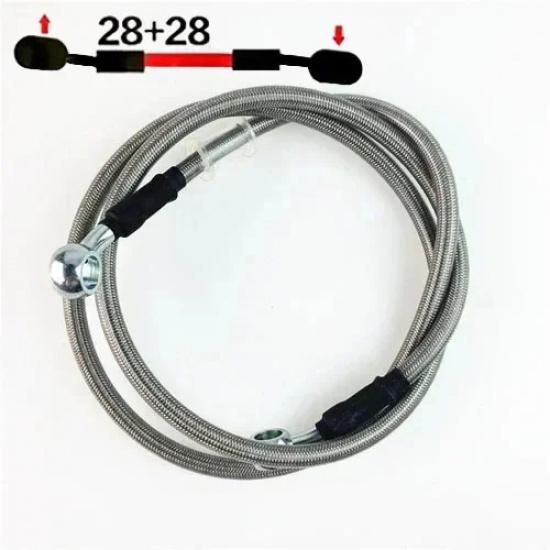 100mm-5000mm10mm Banjo Motorcycle Hydraulic Brake Hose Line Cable for motorcycle Universal Racing Bike Brake ATV Clutch Oil Pipe