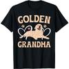 Golden Retriever Grandma Cute Golden Retriever Grandmother T-Shirt