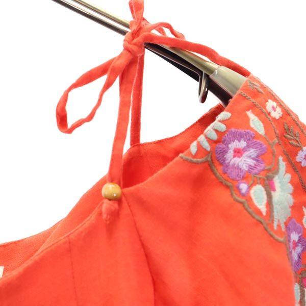 Lily Brown Short Sleeve Embroidered Off-the-shoulder Top Cut Setup Shorts Women Used