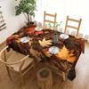 Autumn Harvest Rectangle Table Cloth for Table Decor Kitchen Dining Waterproof Reusable Tablecloth for Tables Wedding Party