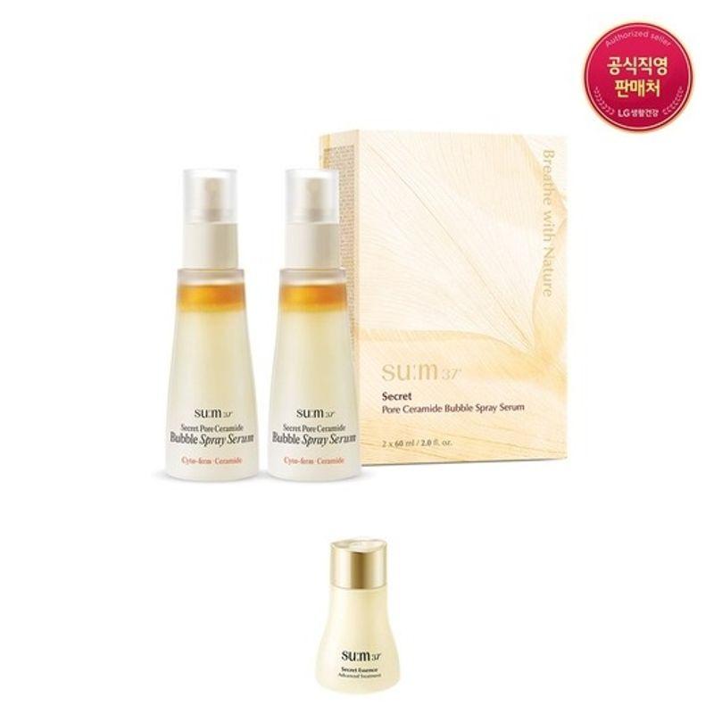 sum37 Secret Pore Ceramide Bubble Oil Mist (+60ml product) FREE