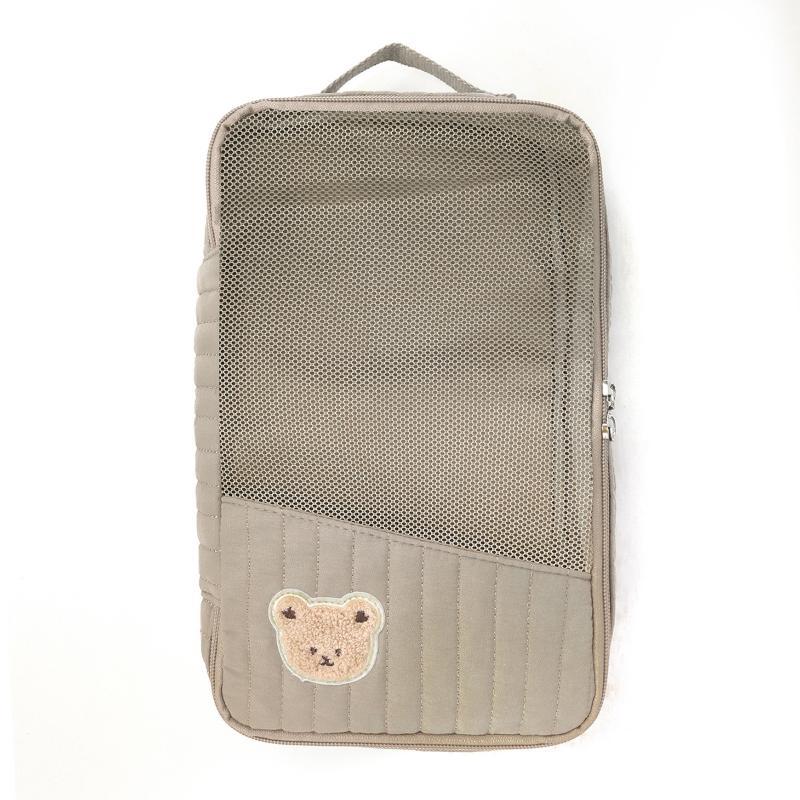 Cute Stroller Hanging Diaper Bag With Separate Storage For Baby Clothes And Diapers For Travel Change And Washing Use