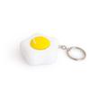 3D Printed Foods Clicker Key Chain Cat Paw Pendant Cartoon Tortoise Sensory Clicker Simulation Cake Love Heart