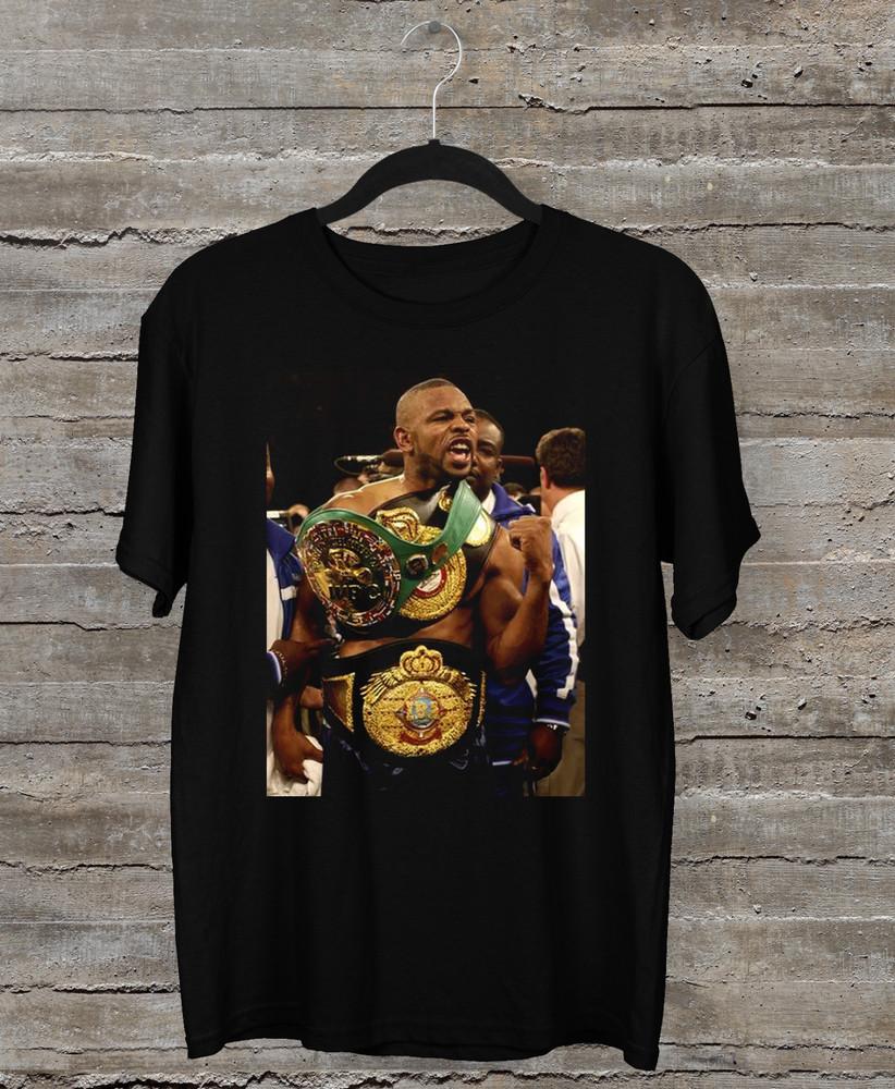 Roy Jones Jr. boxing T-shirt Black Short Sleeve all Sizes S to 5XL JJ3855 Unisex T-Shirt XXXXL