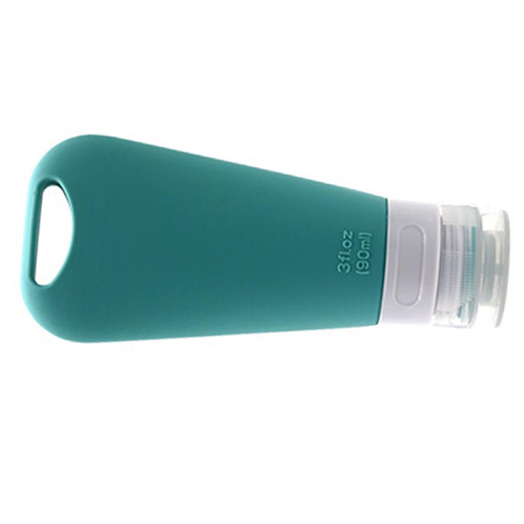 90ml Silicone Travel Bottle for Toiletries Leak Proof Refillable Squeezable Containers for Lotion Liquid Shampoo Travel