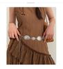 Premium Sense Metal Chain Belt Women'S Waist Decoration With Skirt Suit Hanfu Waist Chain Tide