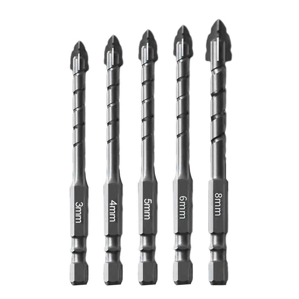 Carbide Drill Bit Eccentric Drill Bit High-Speed Rotation Reduced Vibration Efficient Punching Tool For Tiles Porcelain