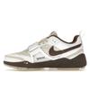 Nike Travis Scott X Zoom Field Jaxx Light Chocolate Unisex Sneakers White HQ3073-100