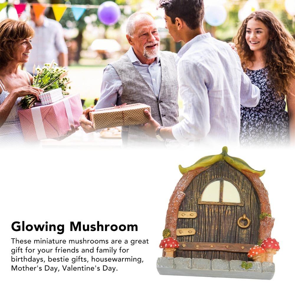 Resin Fairy Door Miniature Fairy House Kit Buildings & Structures Garden Tree Decor  Gnome Home