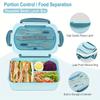 1pc Insulated Lunch Box, Bento Box for Students, Portable Sealed Compartment Lunch Container for Microwave,back to school