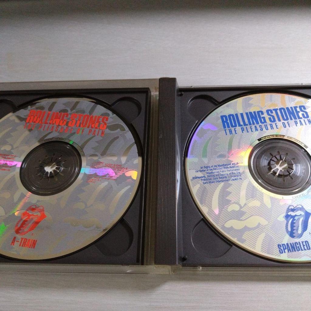 [USED] ROLLING STONES pleasure of pain promo 2CD
