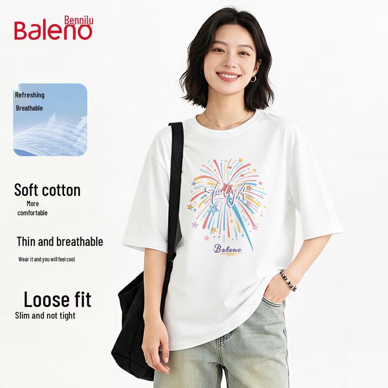 Baleno Women s Graphic Cotton Short Sleeve T-Shirt XL