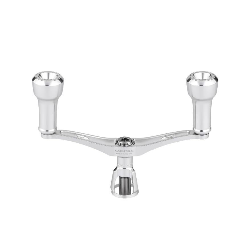Spinning reel handle (for Daiwa, silver)