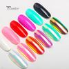 Health Caring 3g Glitter Holographic Rainbow Nail Art Powder Mirror Pigment with Mini Brush