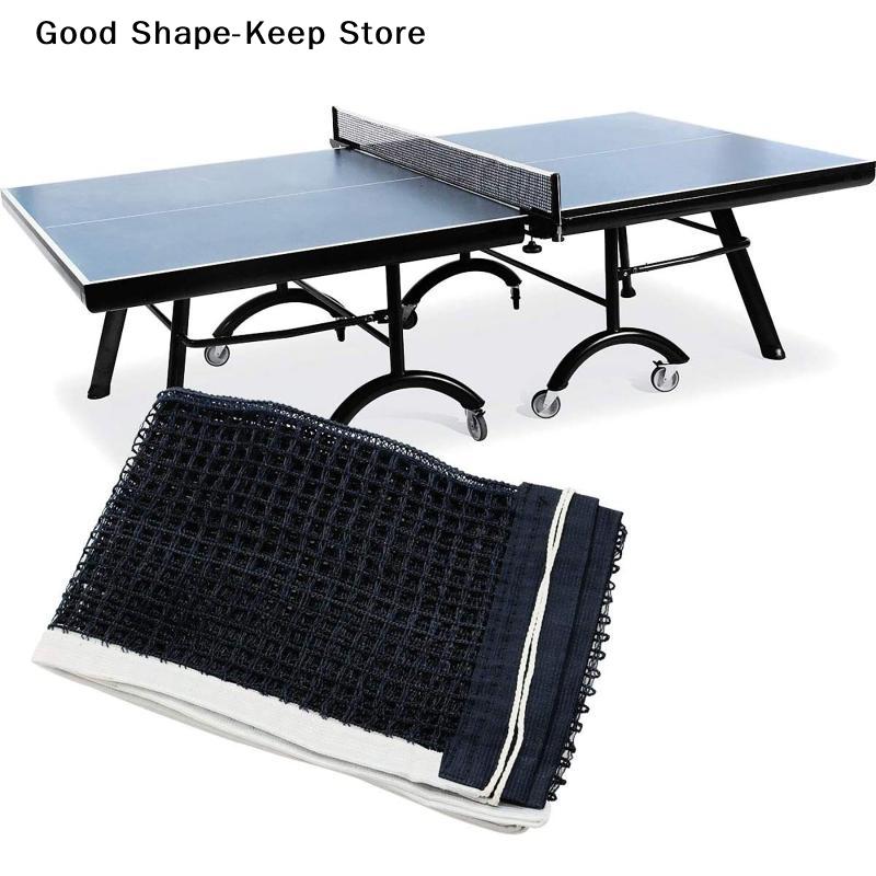 dailyOutdoor Indoor Table Tennis Net Ping Pong Replacement Net Durable Weatherproof Mesh for Community Club School Gaming