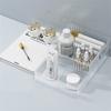 1/2/4/PCS Desk Drawer Organizers Set PET Organizers Set Clear Cosmetic Storage Box Multi-purpose Storage For Home Organization