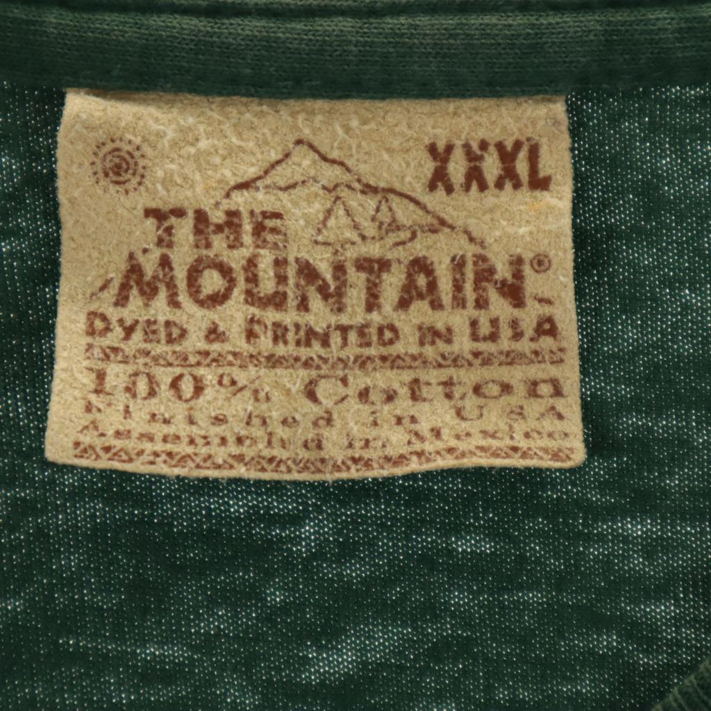 THE MOUNTAIN NICE HOOTERS print Short sleeve T-shirt XXXL Animal Big Size Men's Used