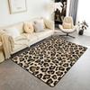 Erosebridal Lucky 8 Ball Area Rugs for Living Room 3x5 Leopard Print Cherry Non Slip Rug Trendy Cheetah Decorative Washable Rug Modern Funky