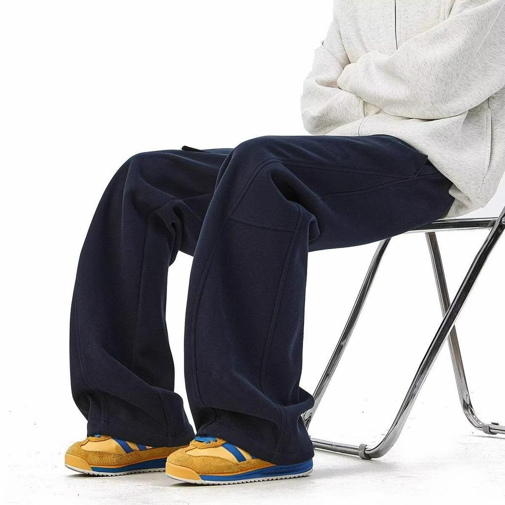 Men's Sports Sweatpants Men's Winter Straight Casual Leg Long Pants